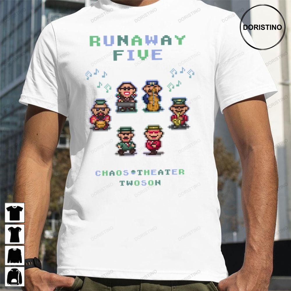 Runaway Five Chaos Theater Twoson Awesome Shirts